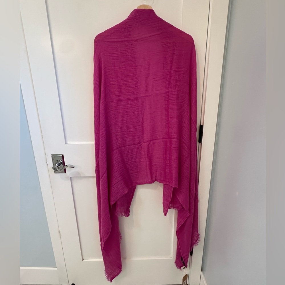 Modena Shawl Scarf Wrap Pink NWT - Picture 2 of 7